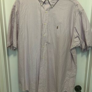 Ralph Lauren Purple Casual Button Down Shirt